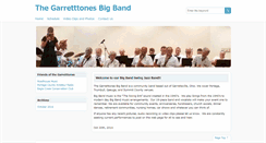 Desktop Screenshot of garretttones.com